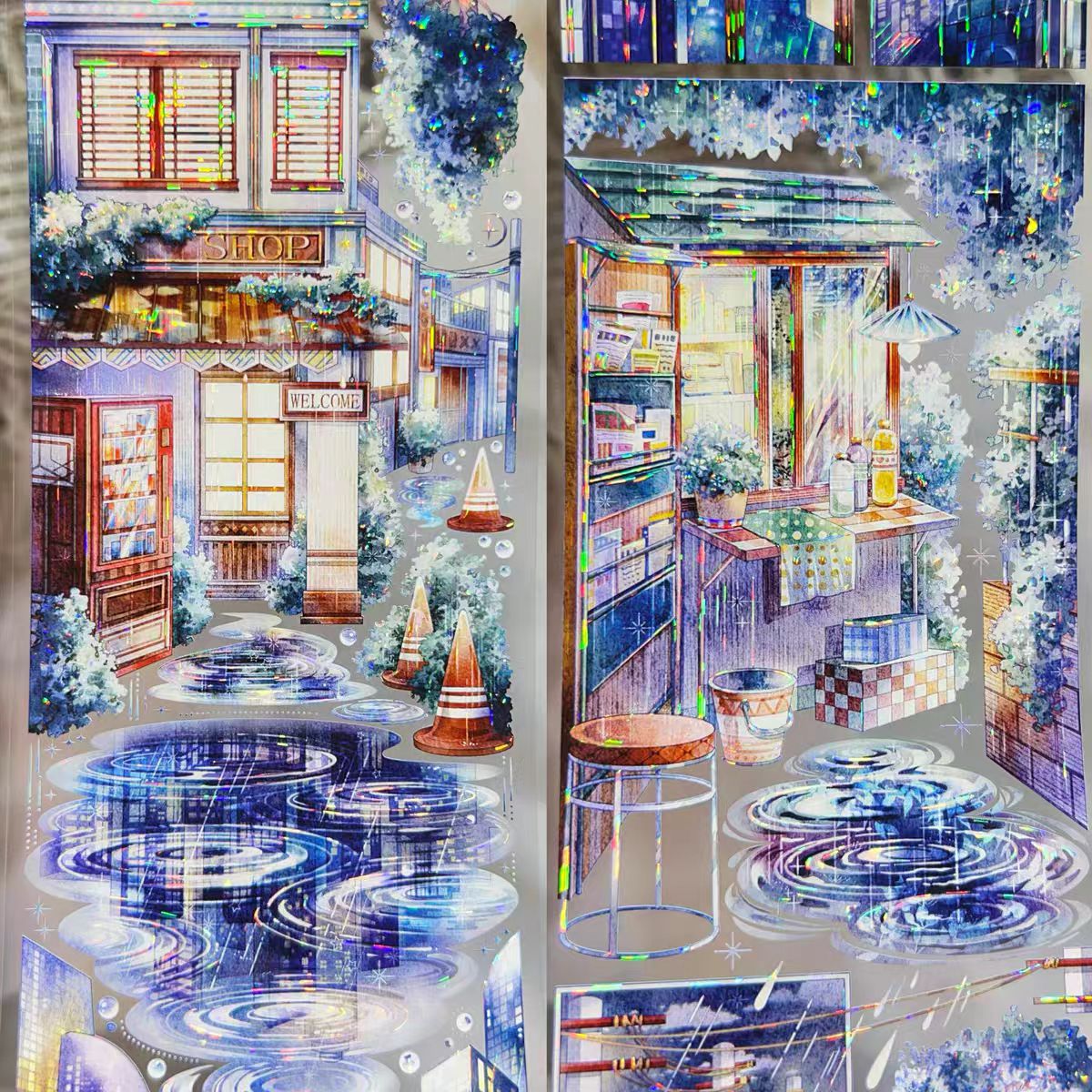 Journal shell light PET tape (7.5cm*10m/roll)