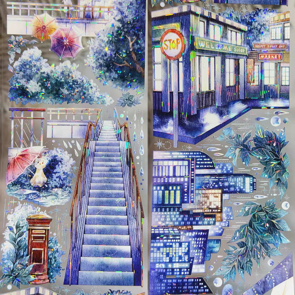 Journal shell light PET tape (7.5cm*10m/roll)