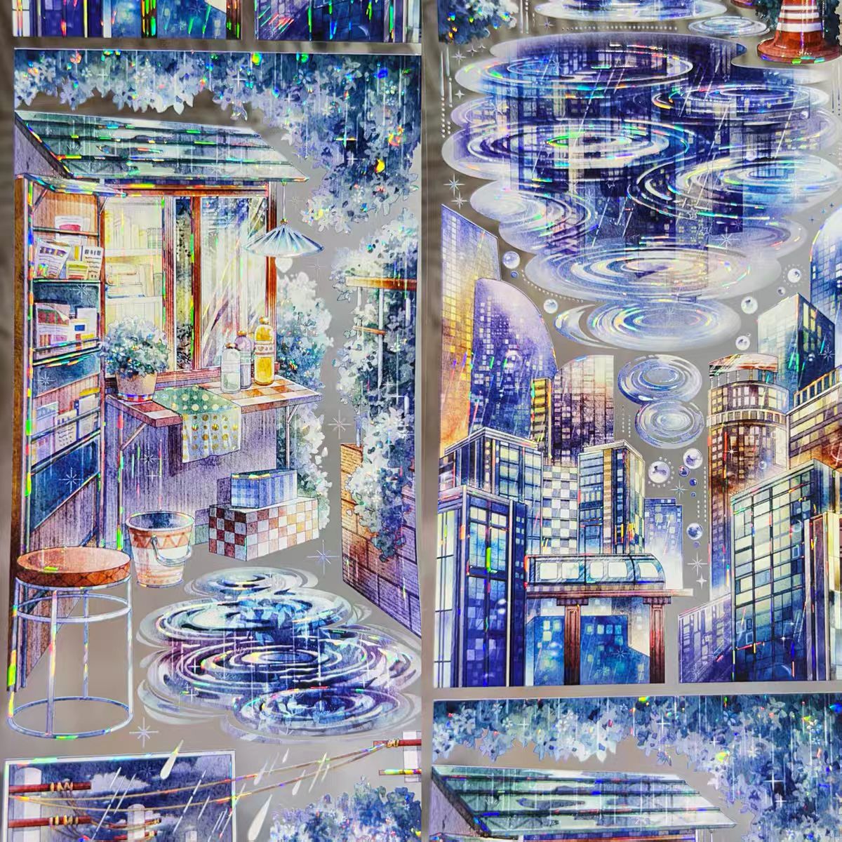 Journal shell light PET tape (7.5cm*10m/roll)