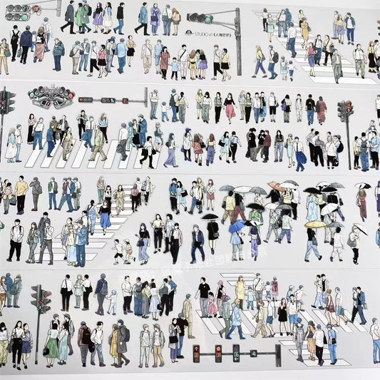 Journal PET tape (6cm*10m/roll) Character