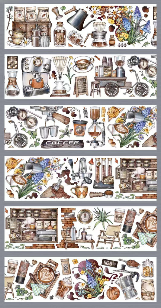 Journal PET tape (Coffee) 60mm*10m/roll