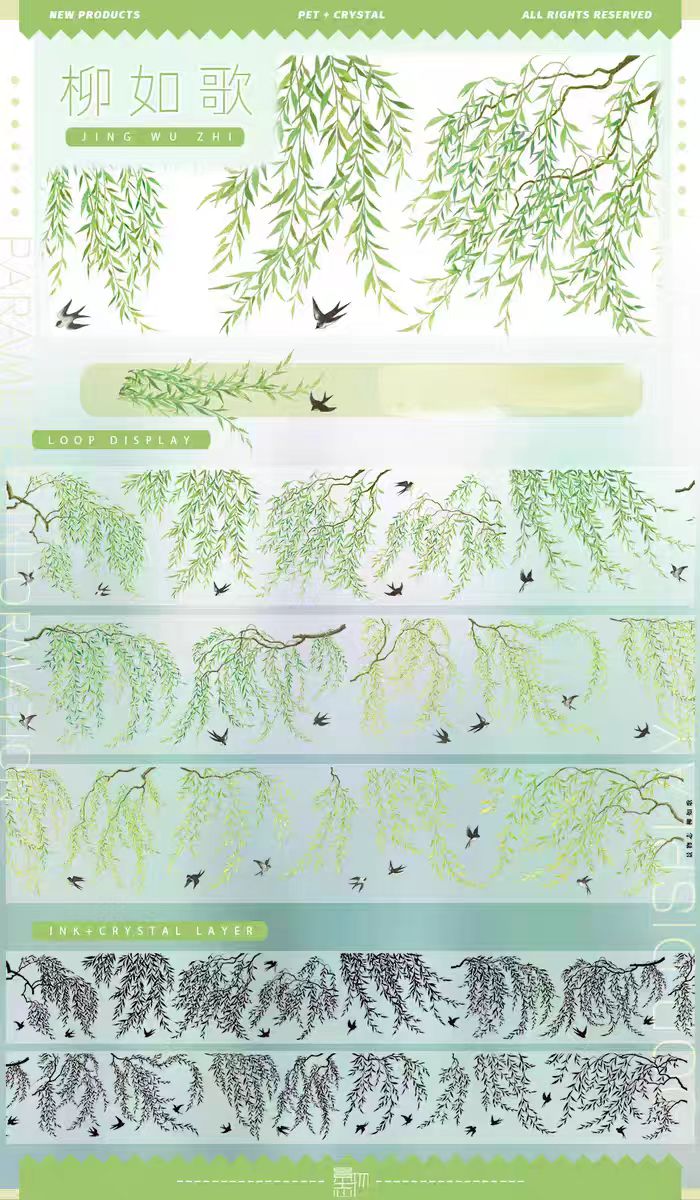 Journal PET tape (5m/roll)