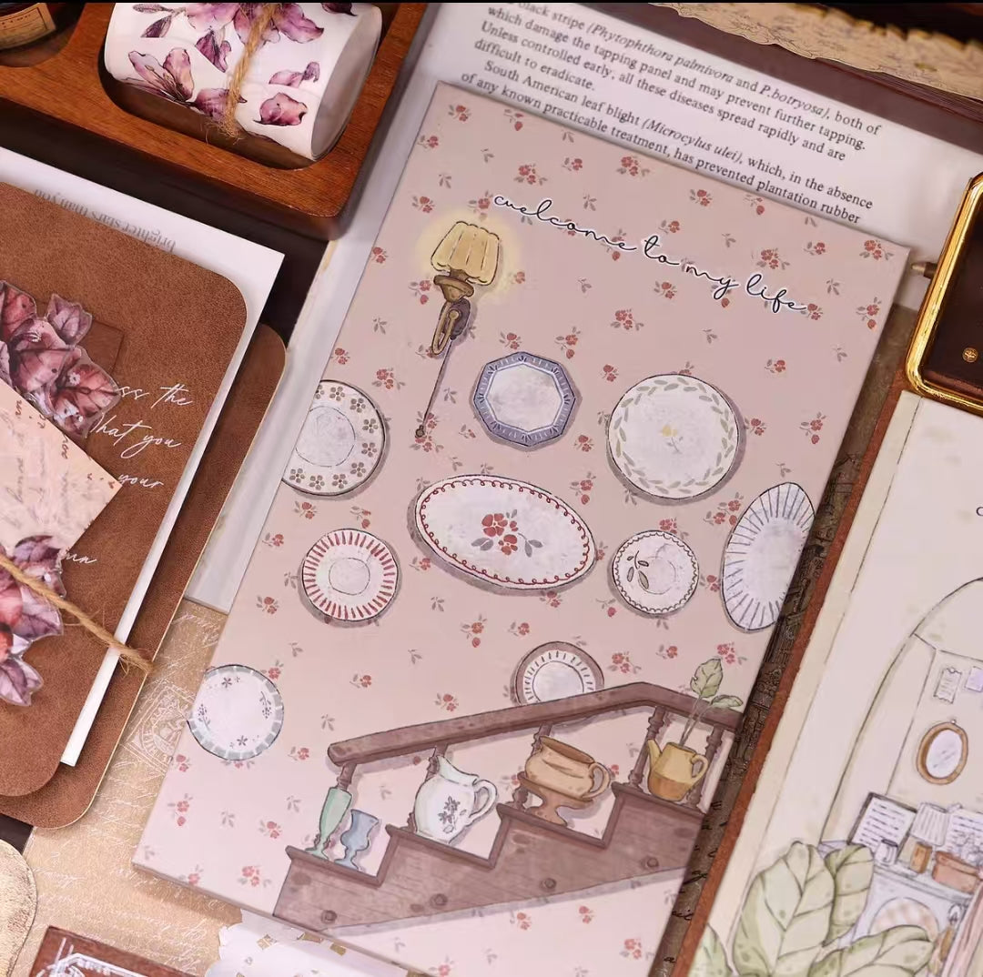 Journal notebook (Blank accordion pages)