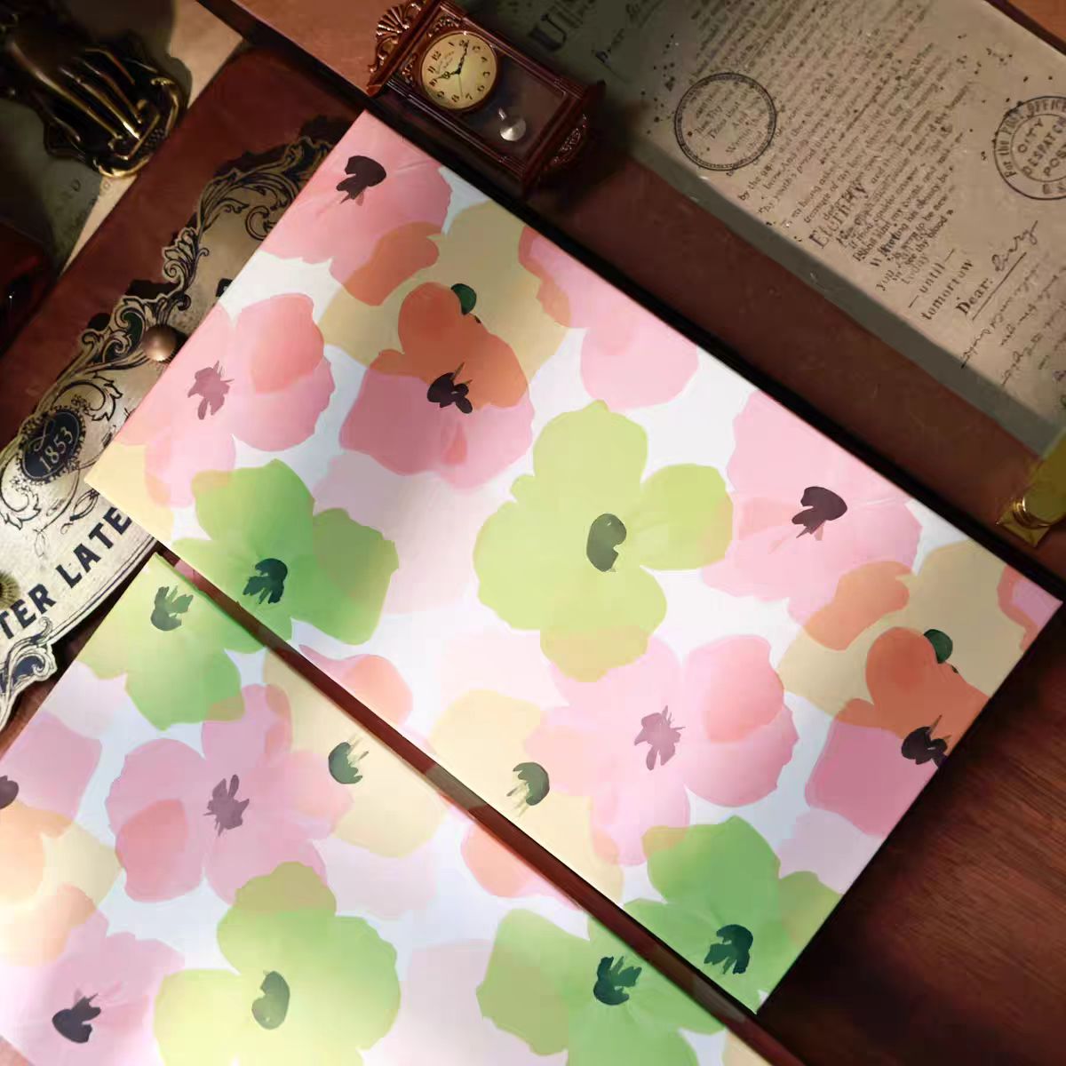 Journal notebook (Blank accordion pages) size:11.1*19.6cm