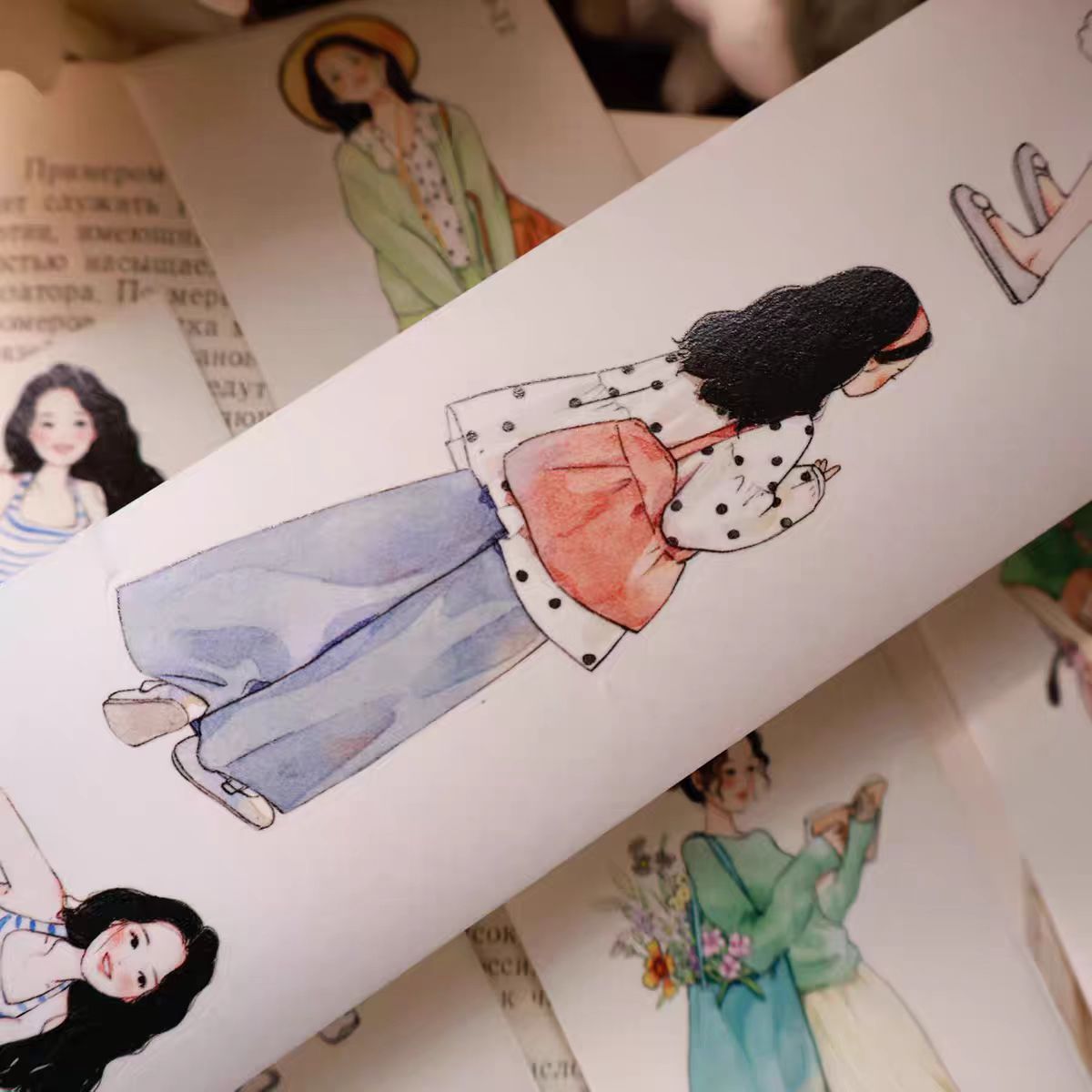 Journal tape (6m/roll) Loop:5.5*150cm