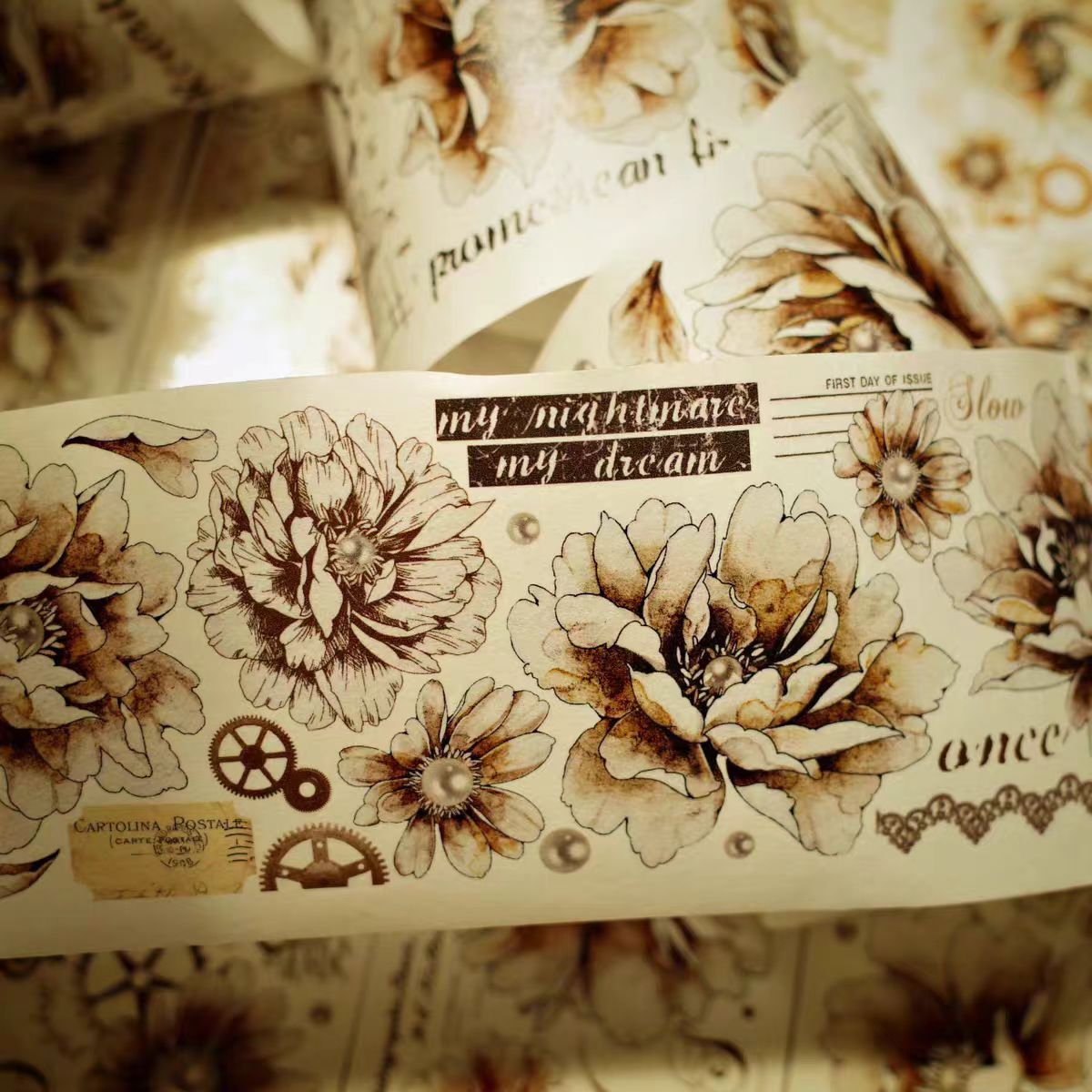 Journal tape （6m/roll) Loop:6*200cm