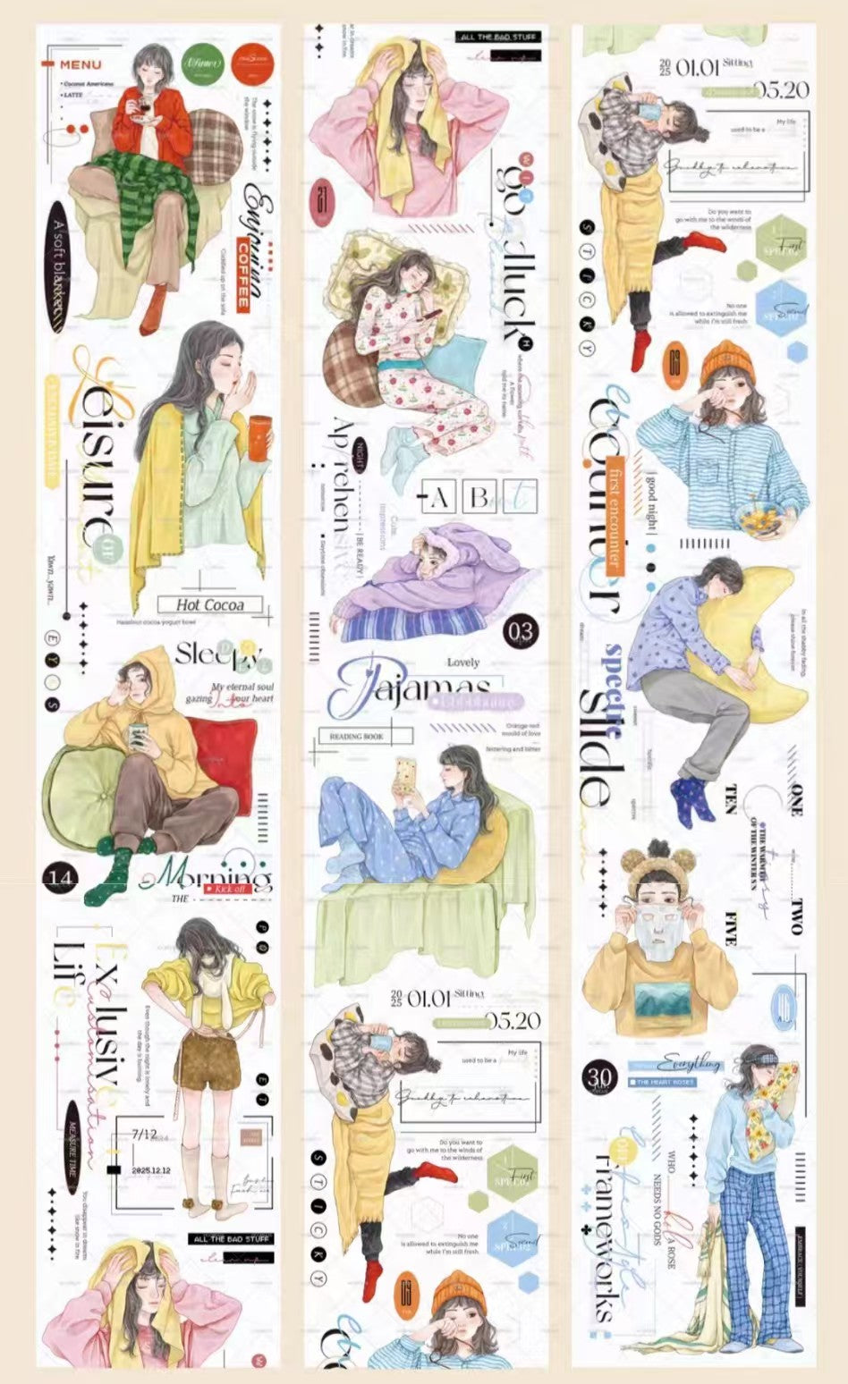 Journal tape (70mm*10m/roll)