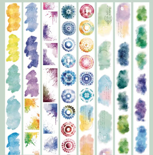 Journal Tape (water color) 65mm*5m/roll