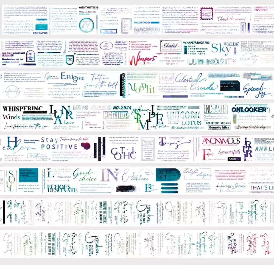 Journal PET Tape  (5m/roll)