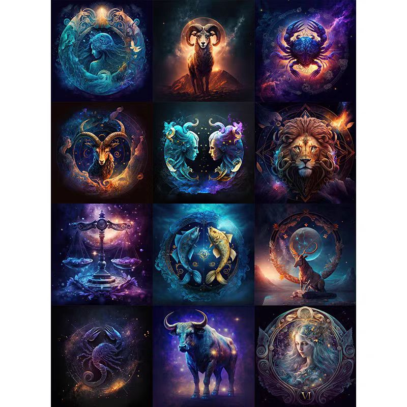 Journal sticker packs (Zodiac)