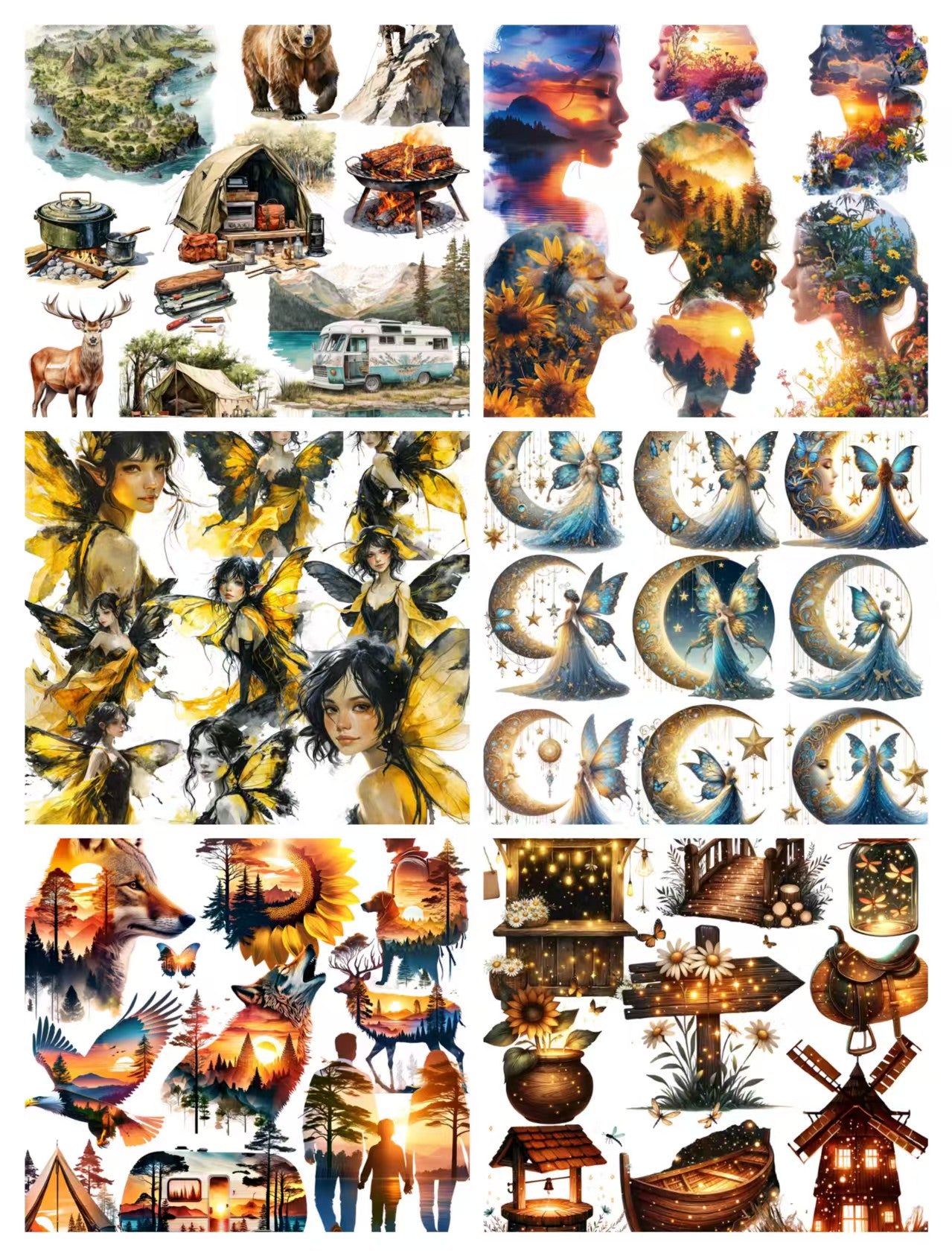 Journal sticker packs