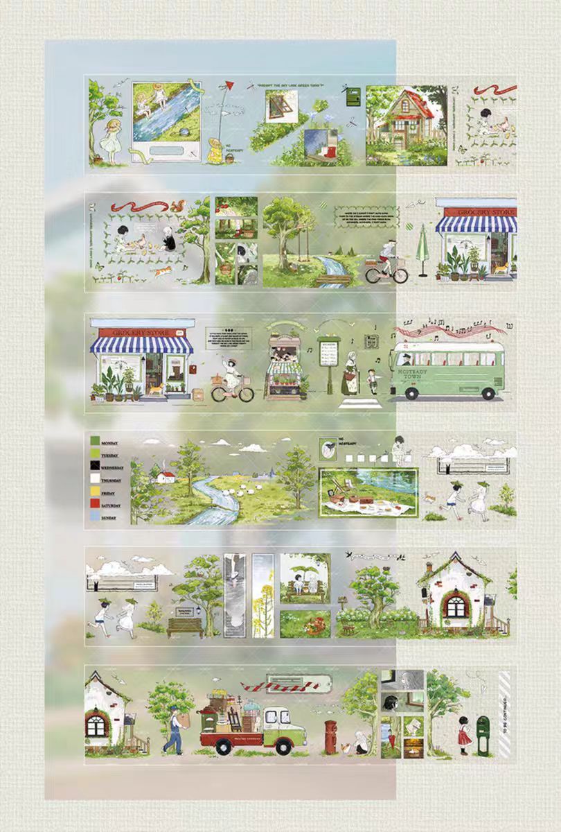 Journal tape (70mm*10m/roll)