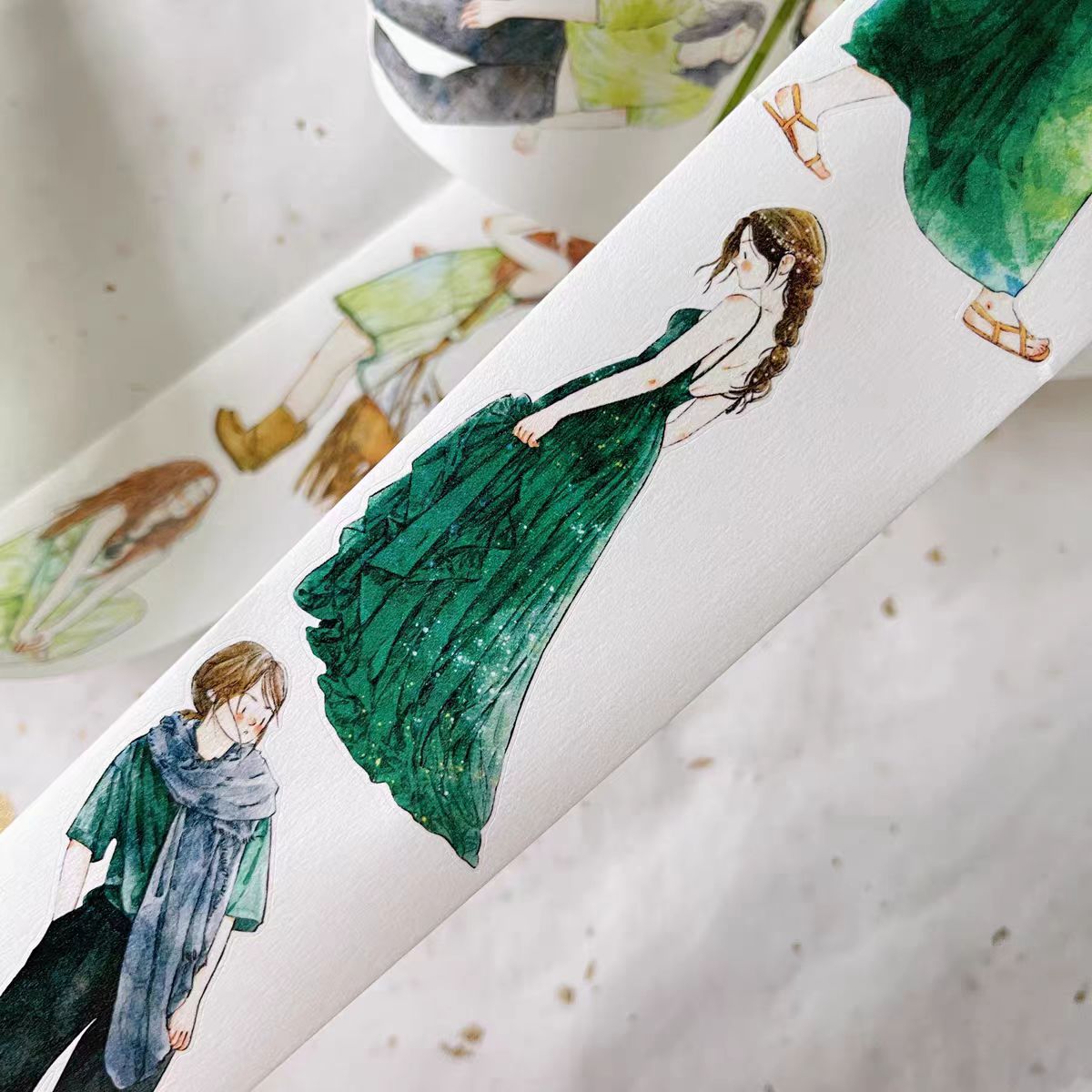 Journal tape (5cm*10m/roll)  Dingding