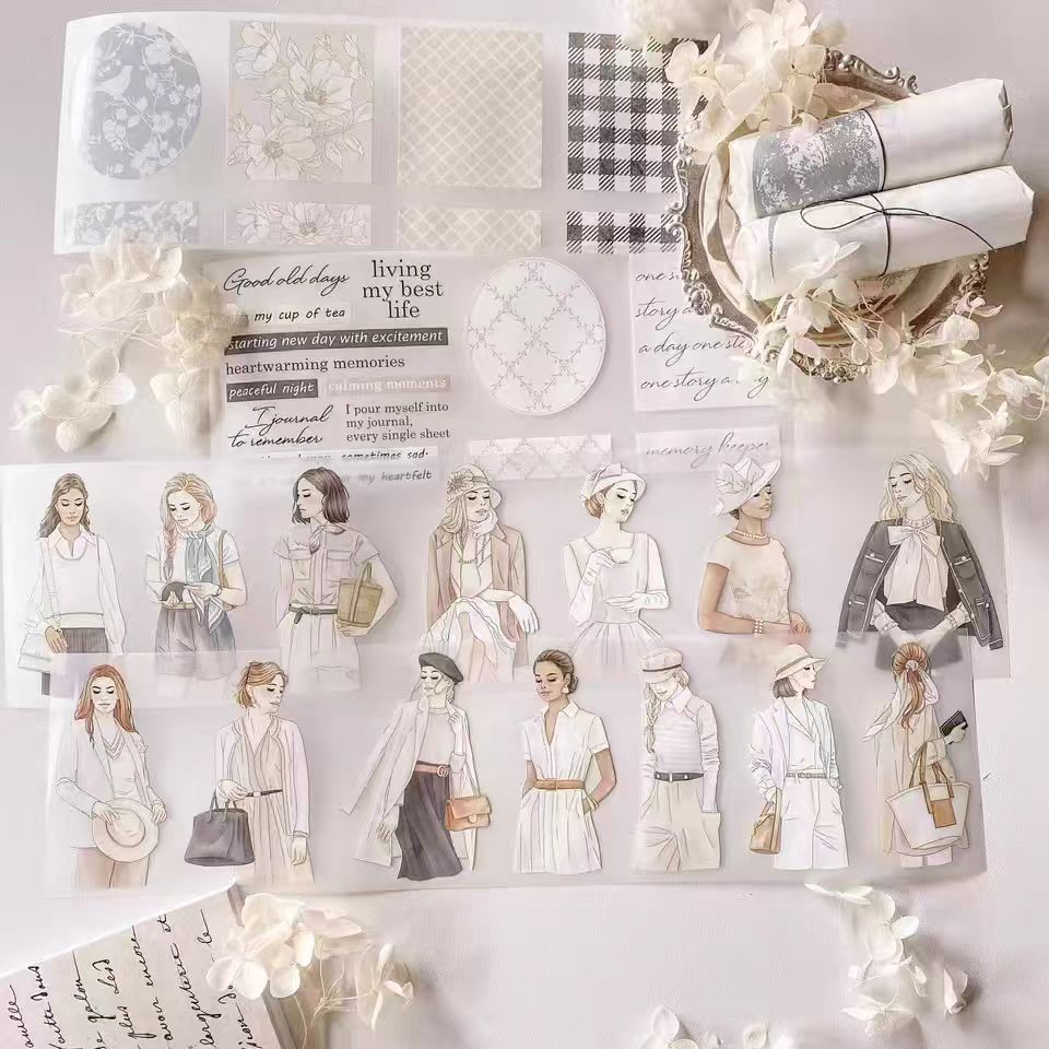 Journal tape (Character) 7.5cm*10m/roll