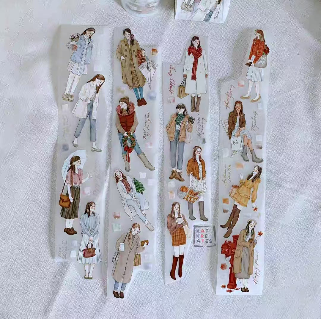 Journal tape (Character) 10m/roll