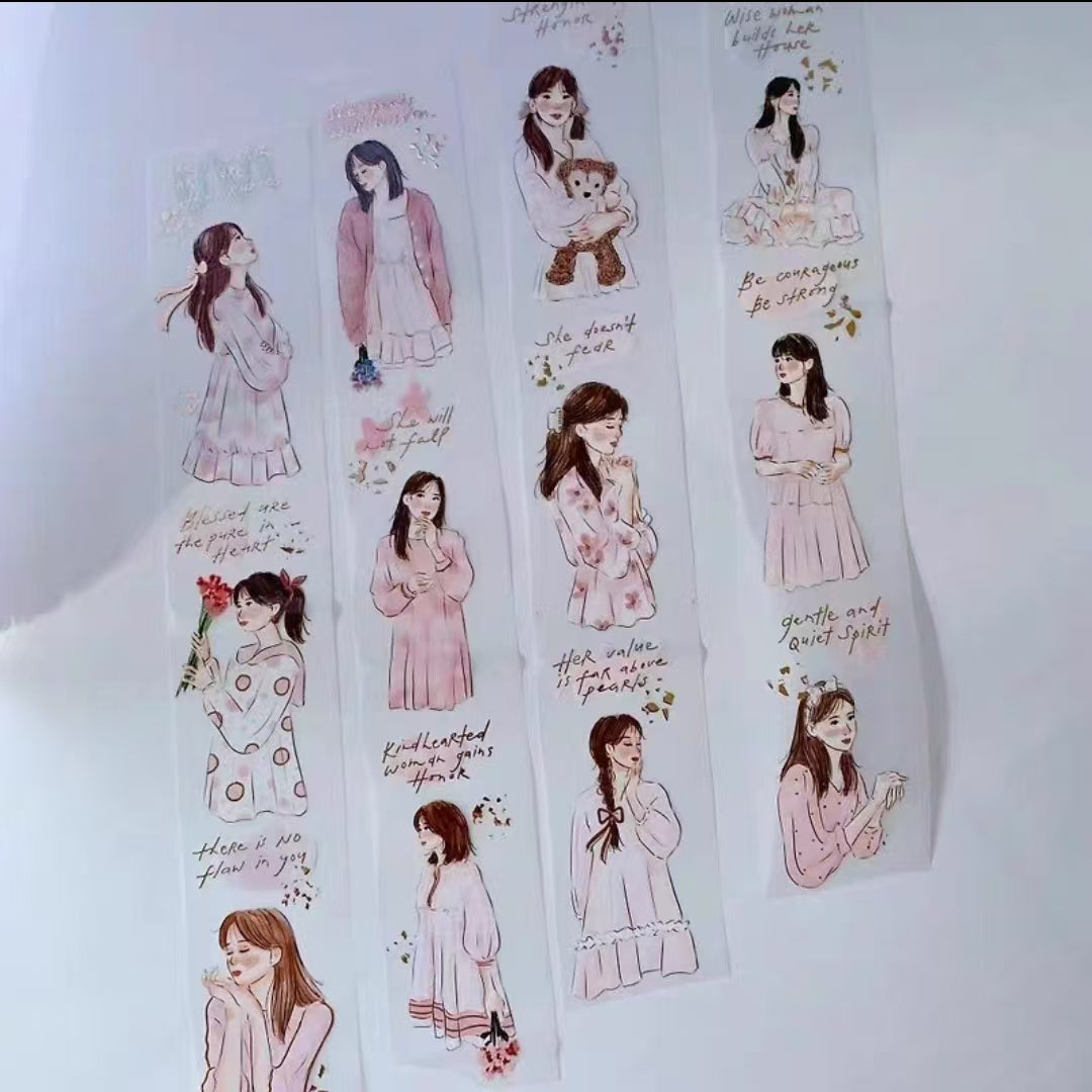 Journal tape (Character) 10m/roll