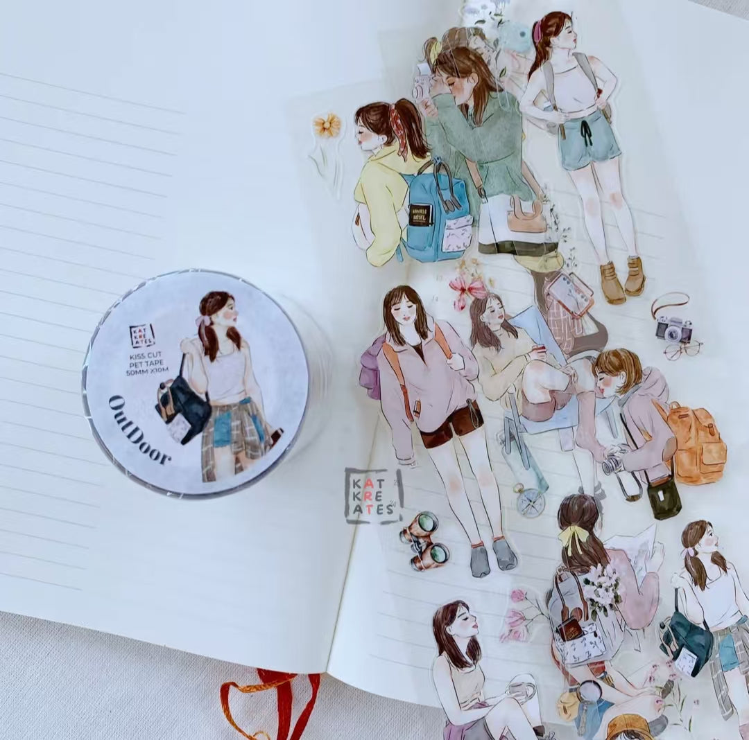 Journal tape (Character) 10m/roll