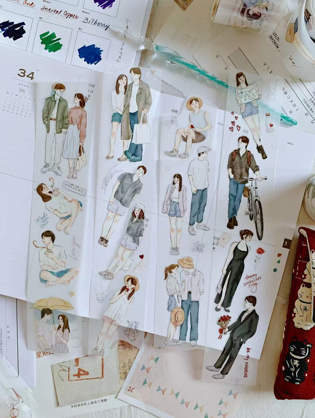 Journal tape (Character) 10m/roll