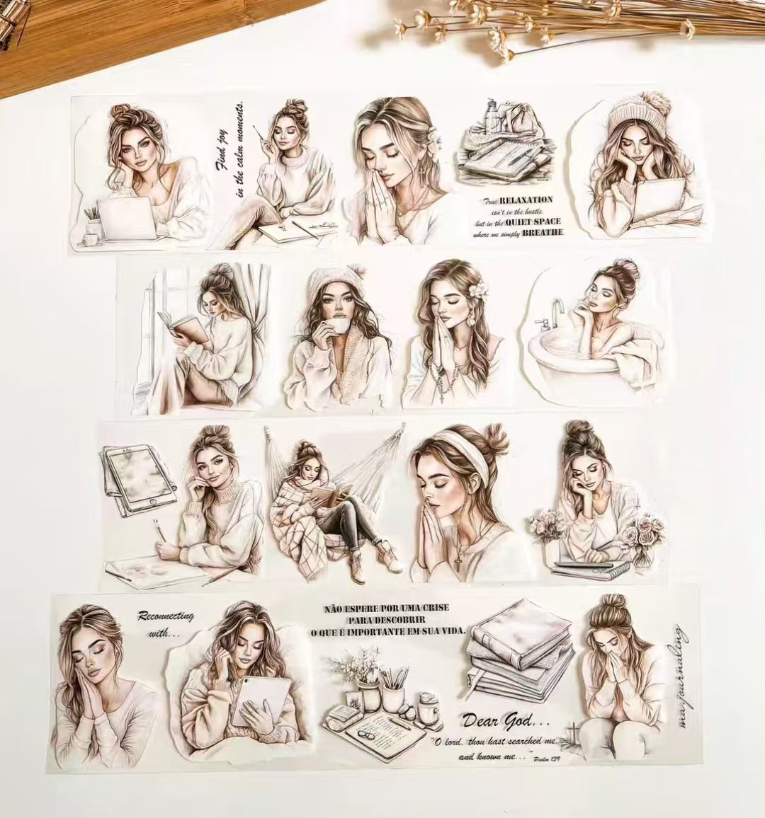 Journal tape (Character) 10m/roll