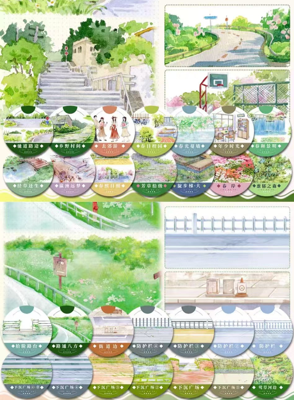 Journal tape (landscape) 5m/roll