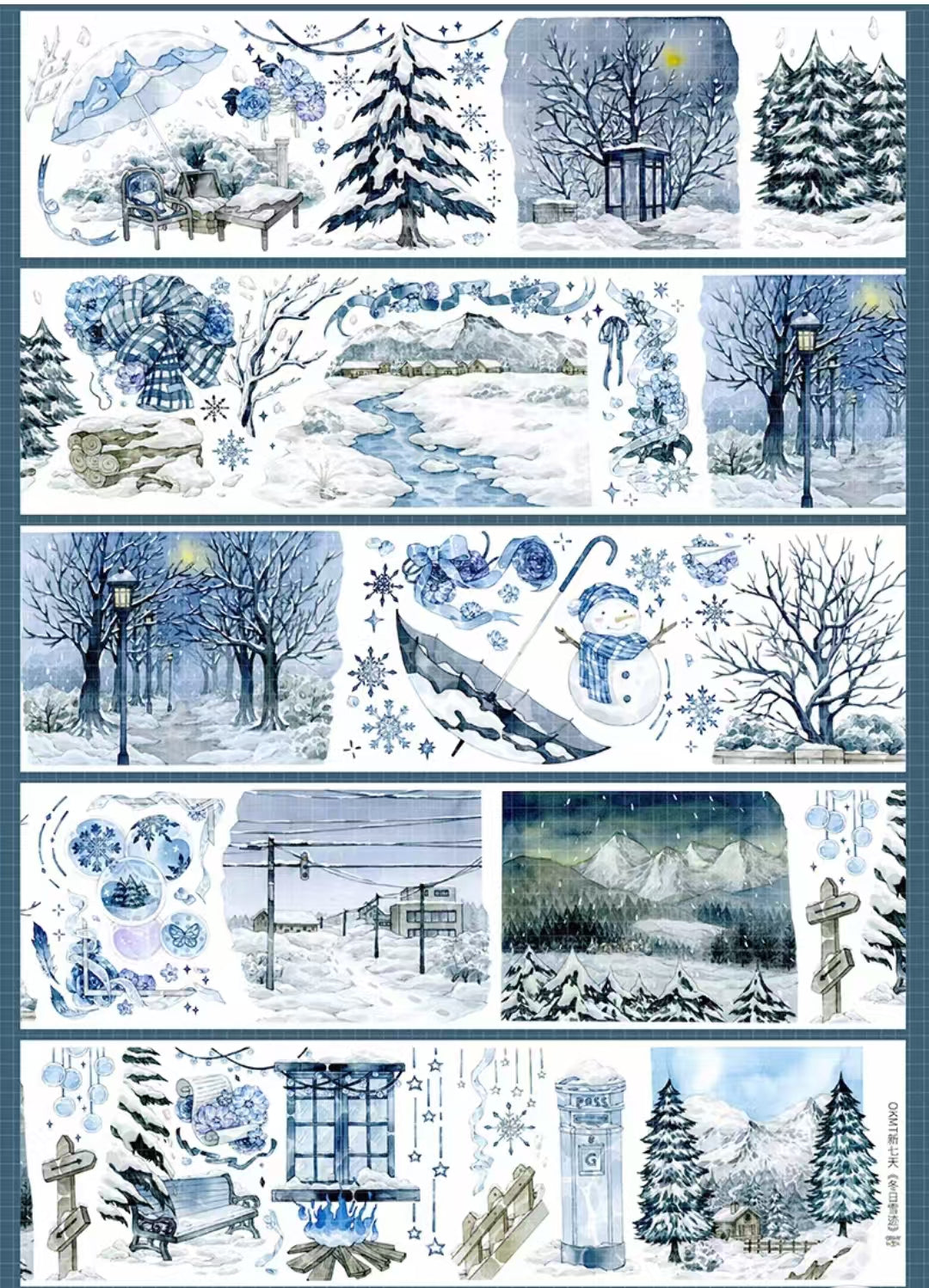 Journal PET tape (5m/roll)