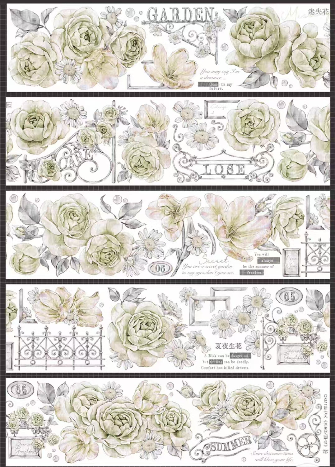 Journal PET tape (5m/roll)