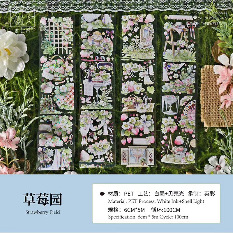 Journal PET tape (5m/roll)