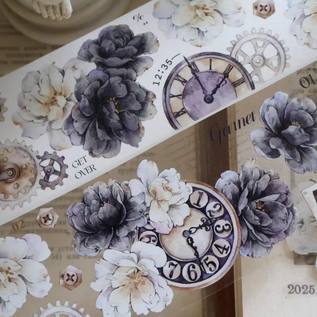 Journal PET/Washi tape (Flower) 6cm*6m/roll