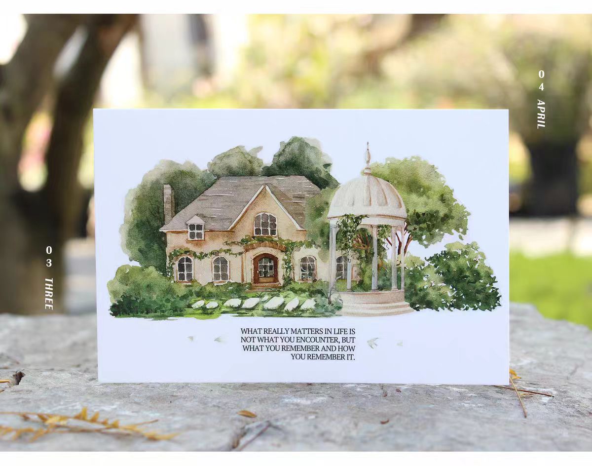 Journal tape (Scottish Garden) 70mm*10m/roll