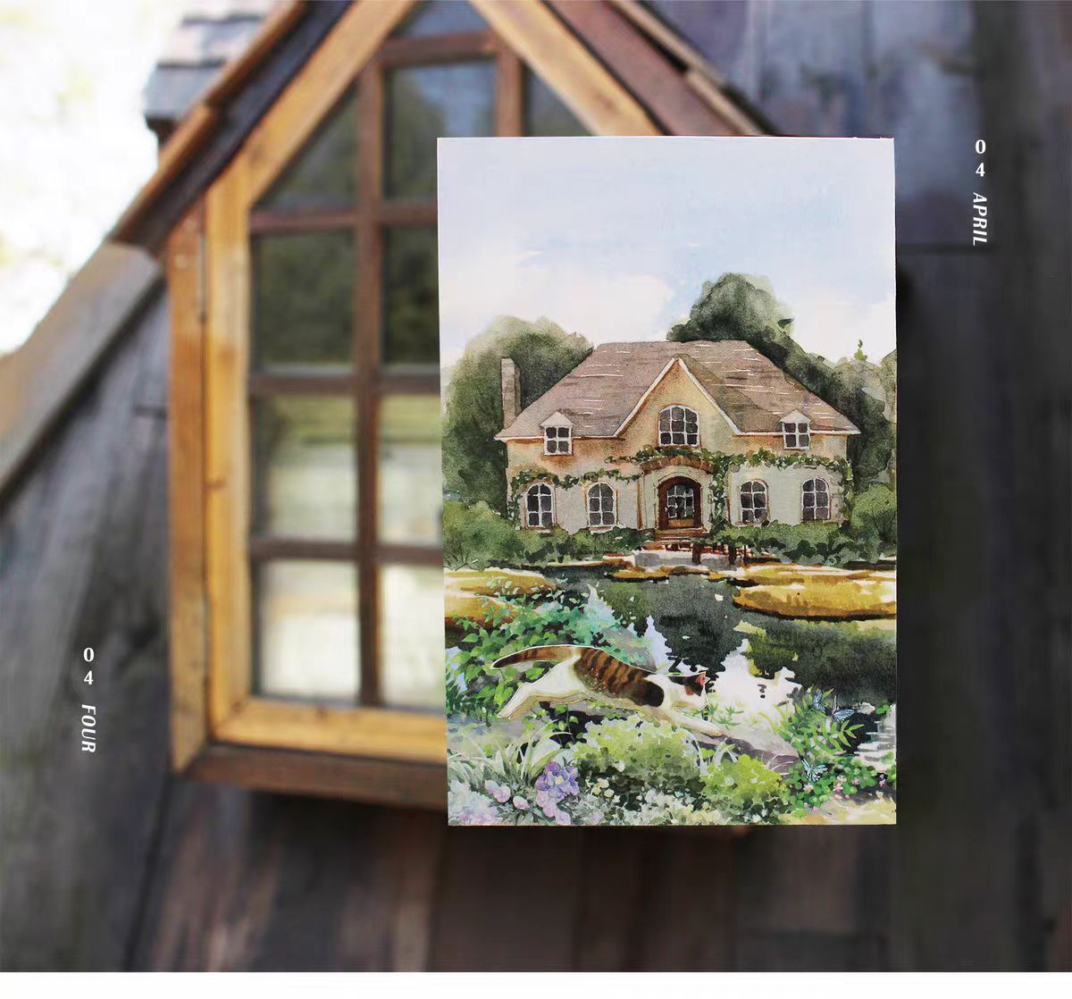 Journal tape (Scottish Garden) 70mm*10m/roll