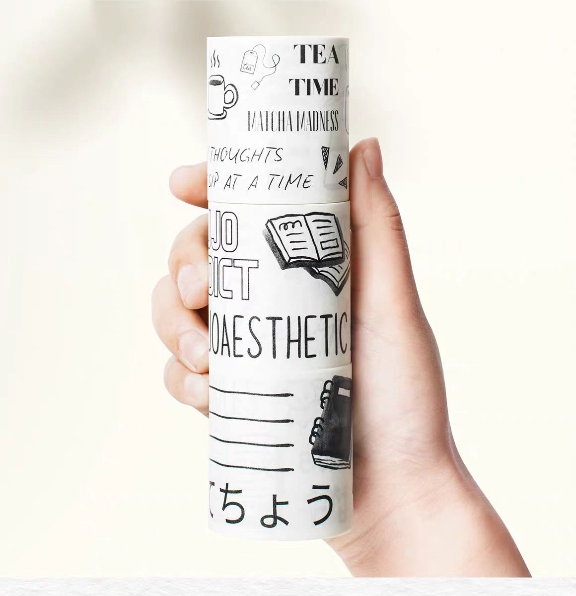 Journal Washi Tape (5cm*5m*3 rolls)