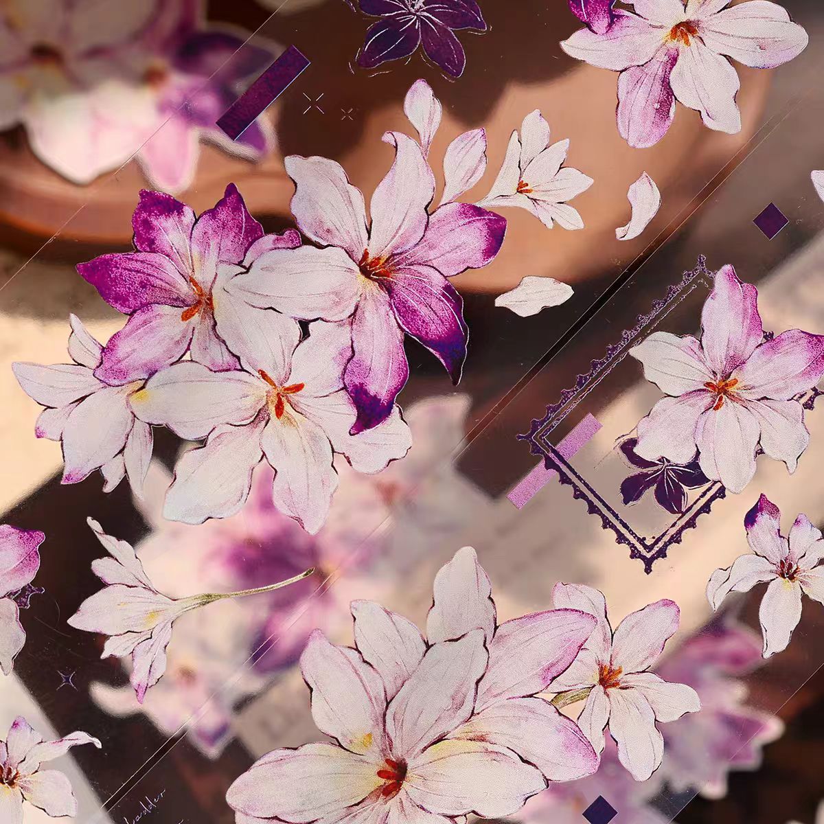 Journal tape (Flower) 6m/roll