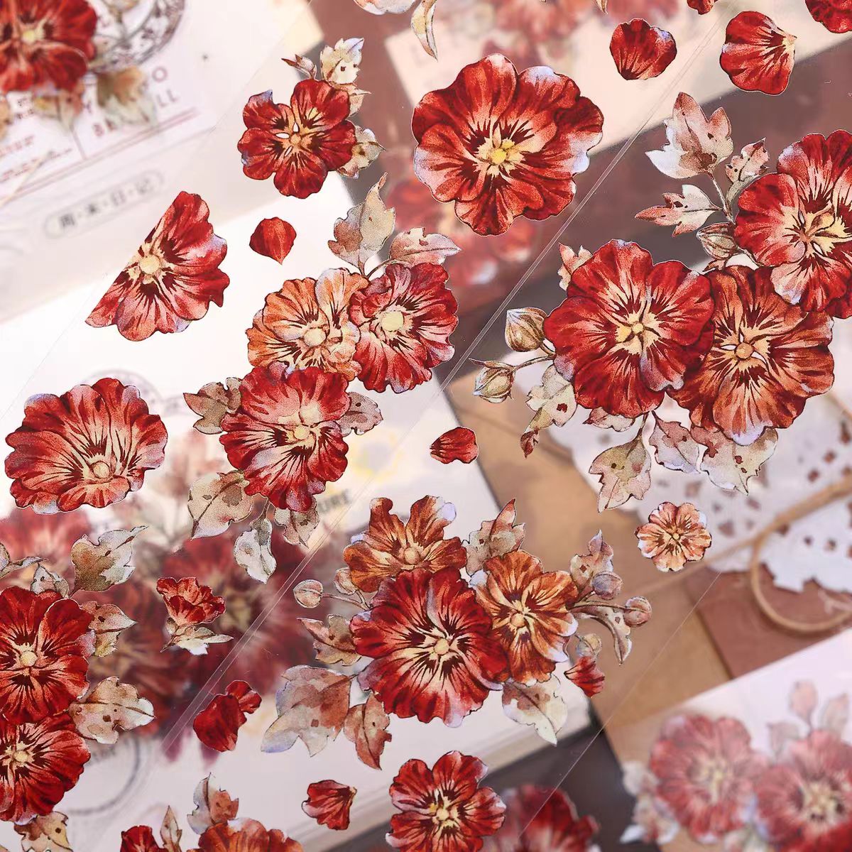 Journal tape (Flower) 6m/roll