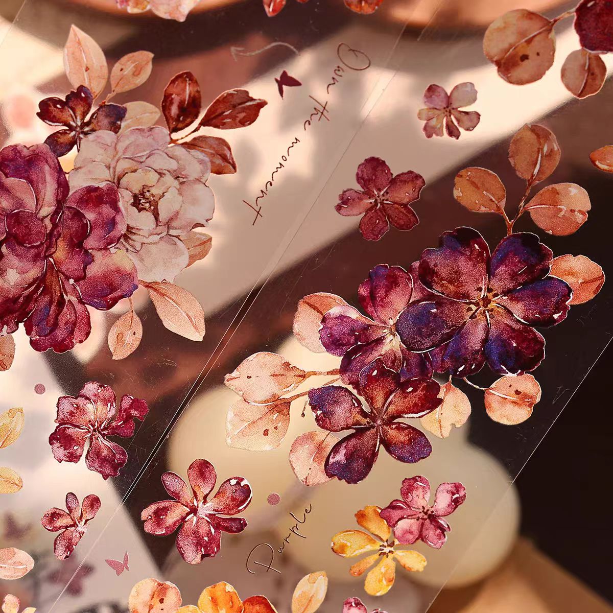 Journal tape (Flower) 6m/roll