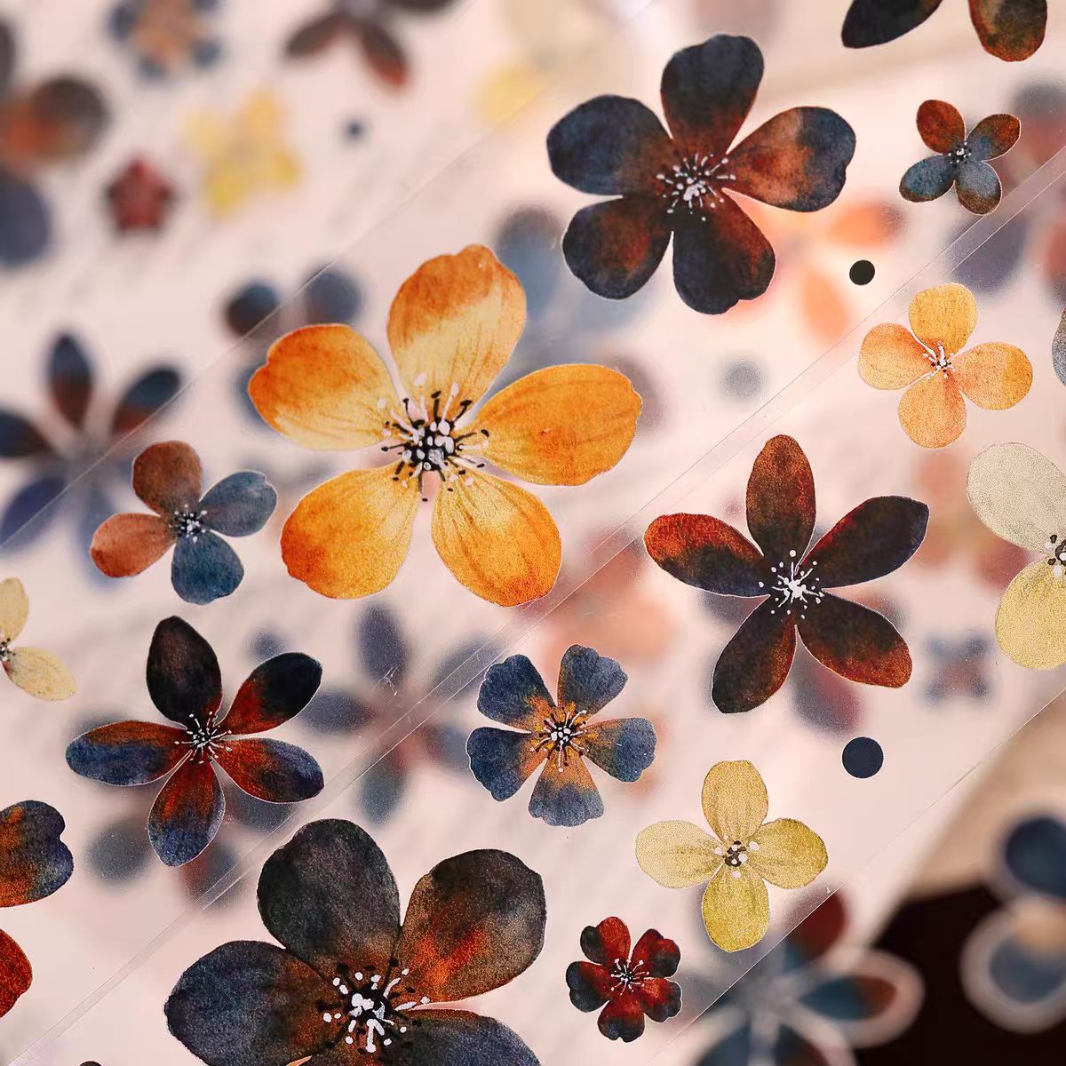 Journal tape (Flower) 6m/roll