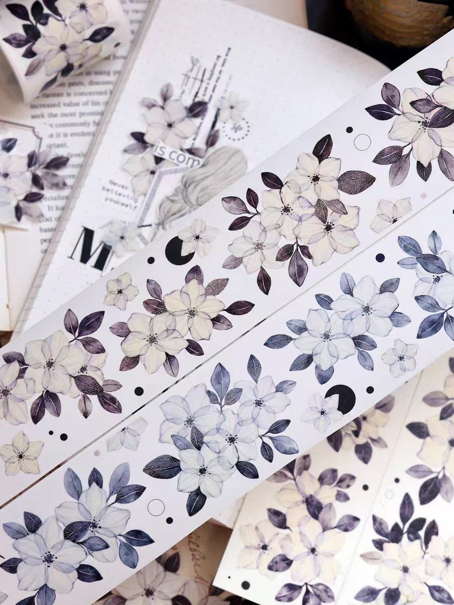 Journal tape (Flower) 6m/roll