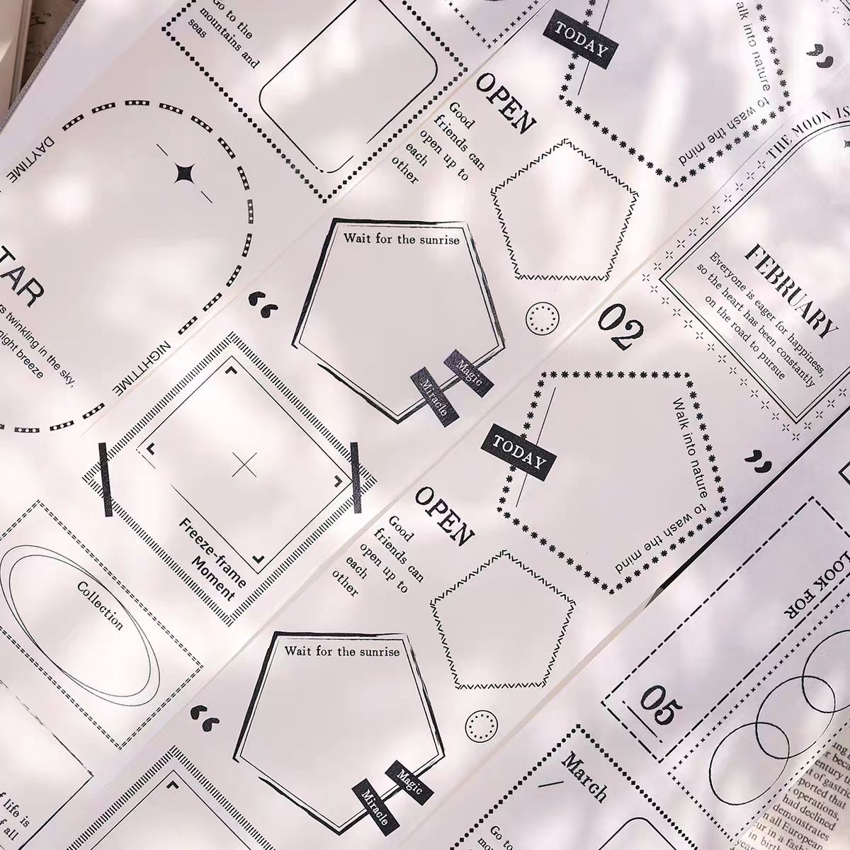 Journal tape (6m/roll)