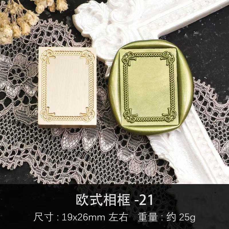 Wax seal (Photo frame series)