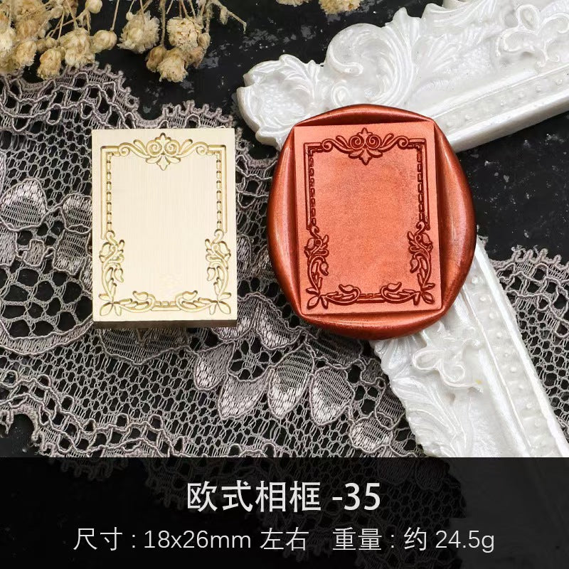 Wax seal (Photo frame series)