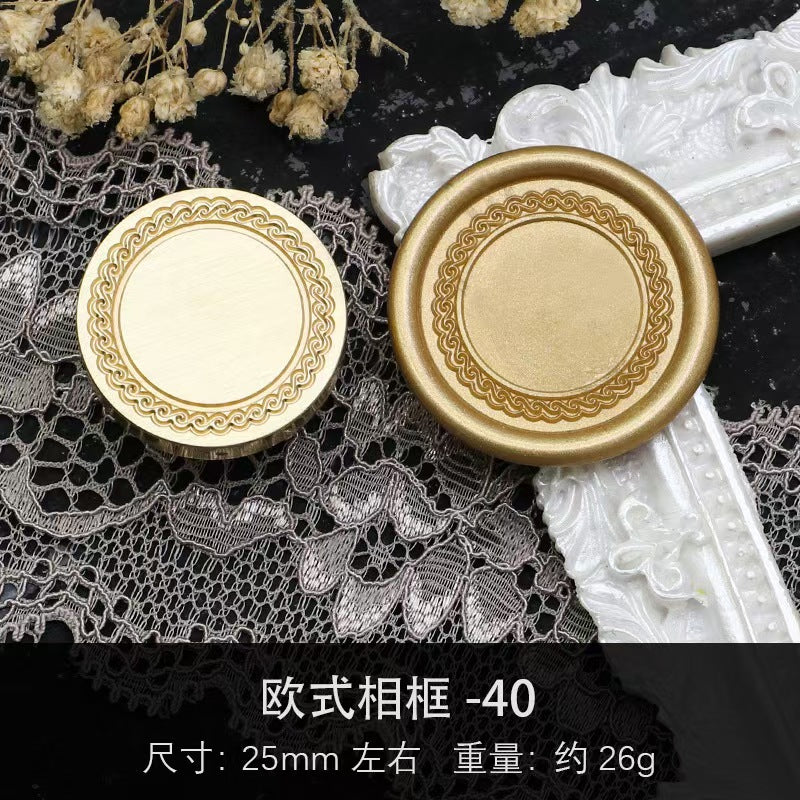 Wax seal (Photo frame series)