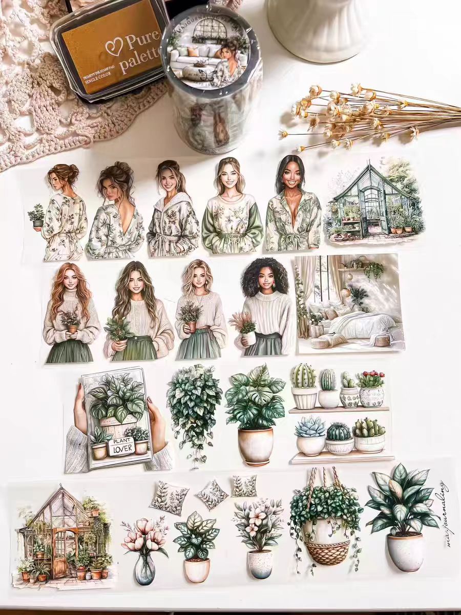 Journal tape (Girl) 7cm*10m/roll