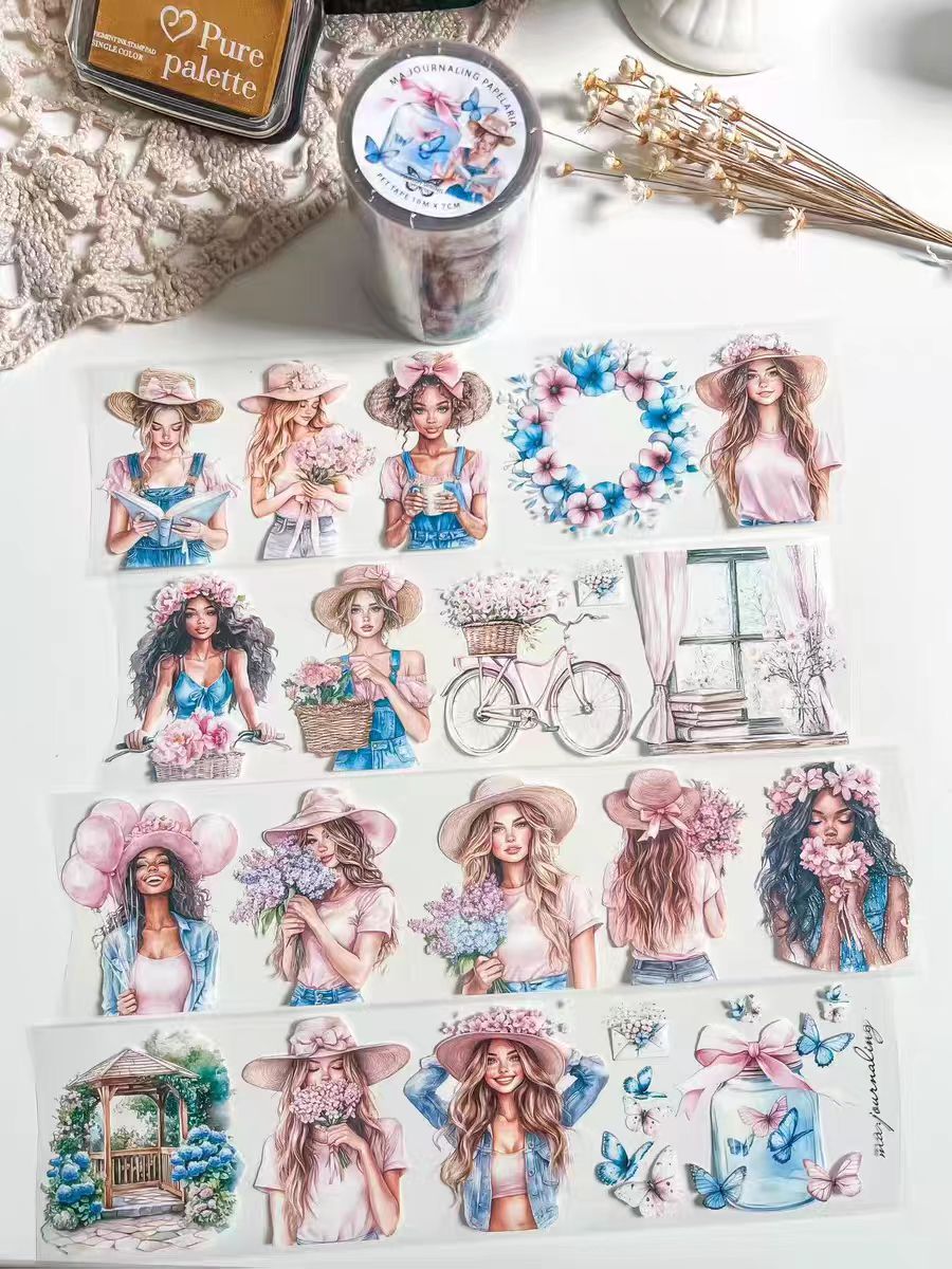Journal tape (Girl) 7cm*10m/roll