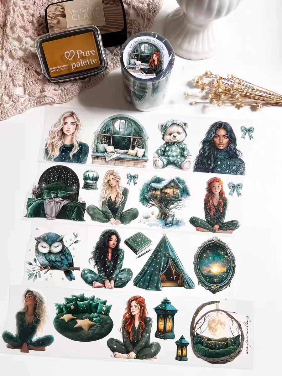 Journal tape (Girl) 7cm*10m/roll