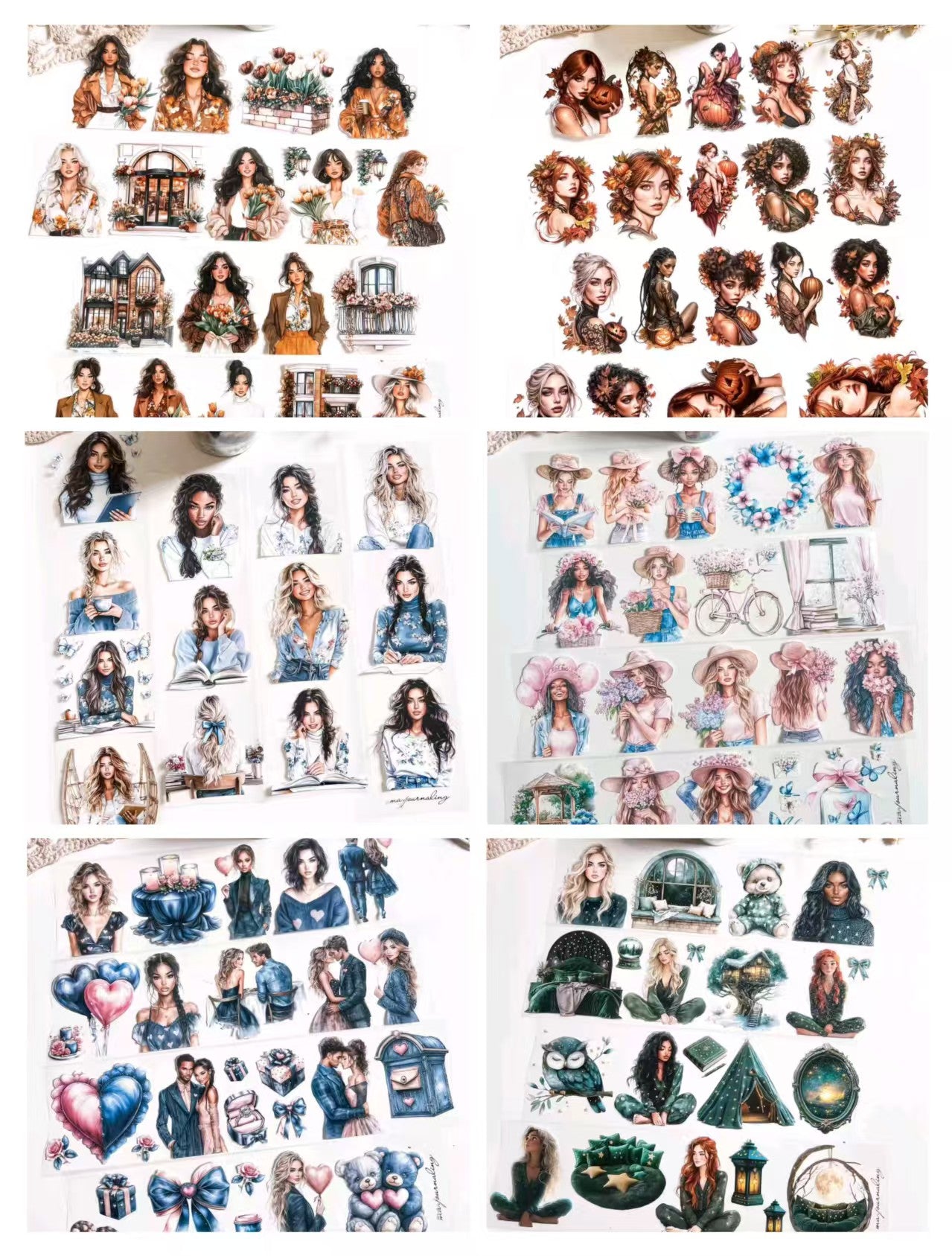 Journal tape (Girl) 7cm*10m/roll