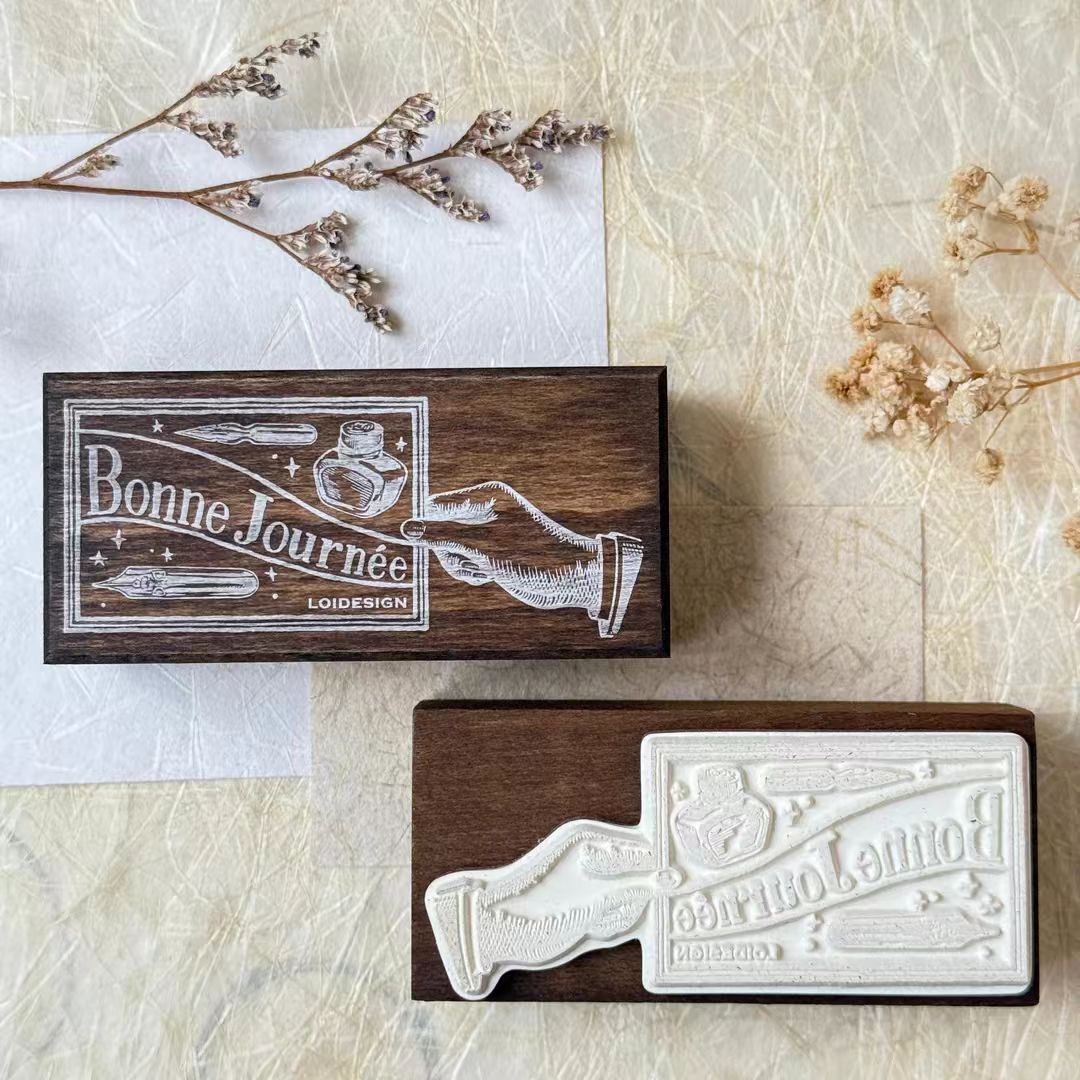 wooden stamp