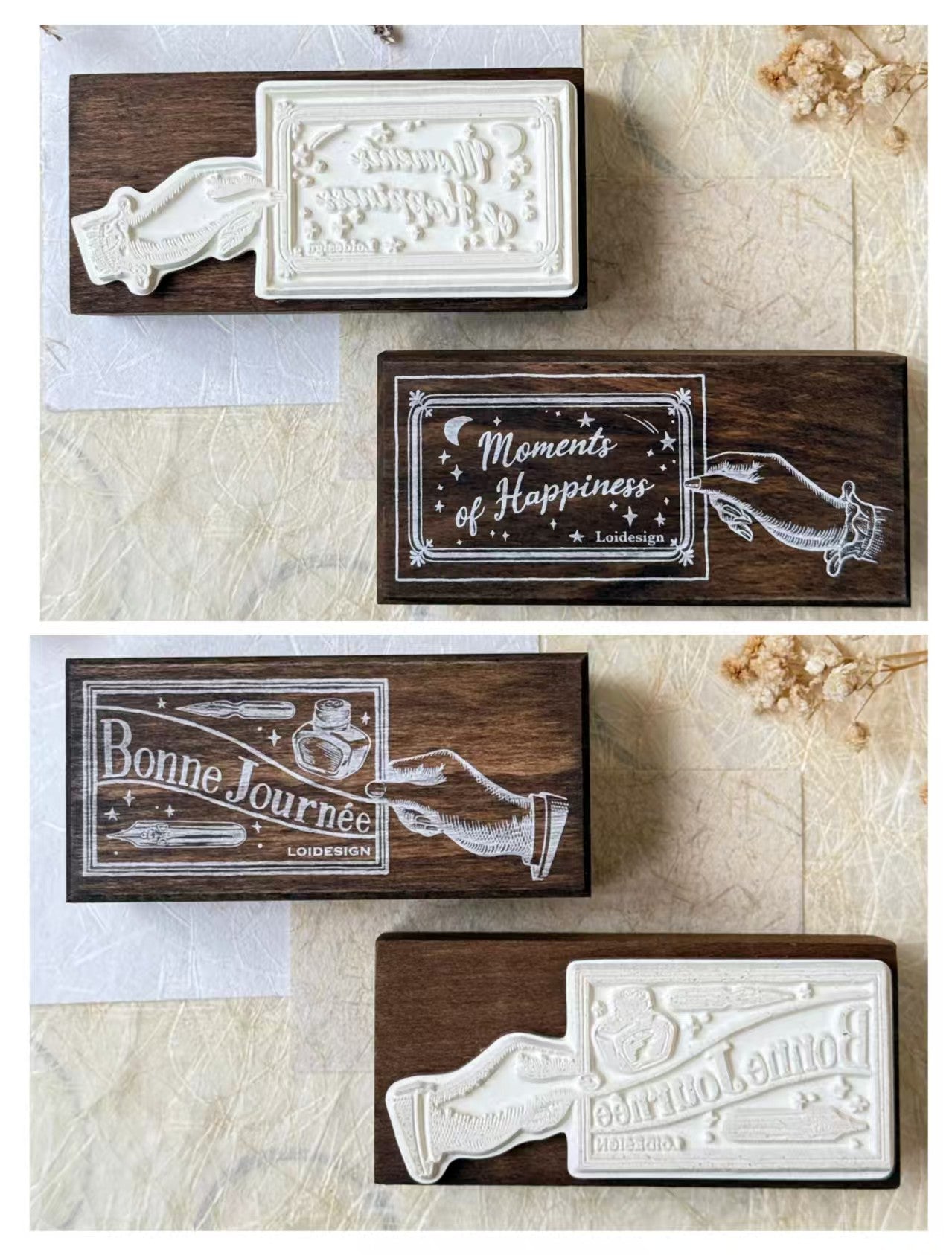 wooden stamp