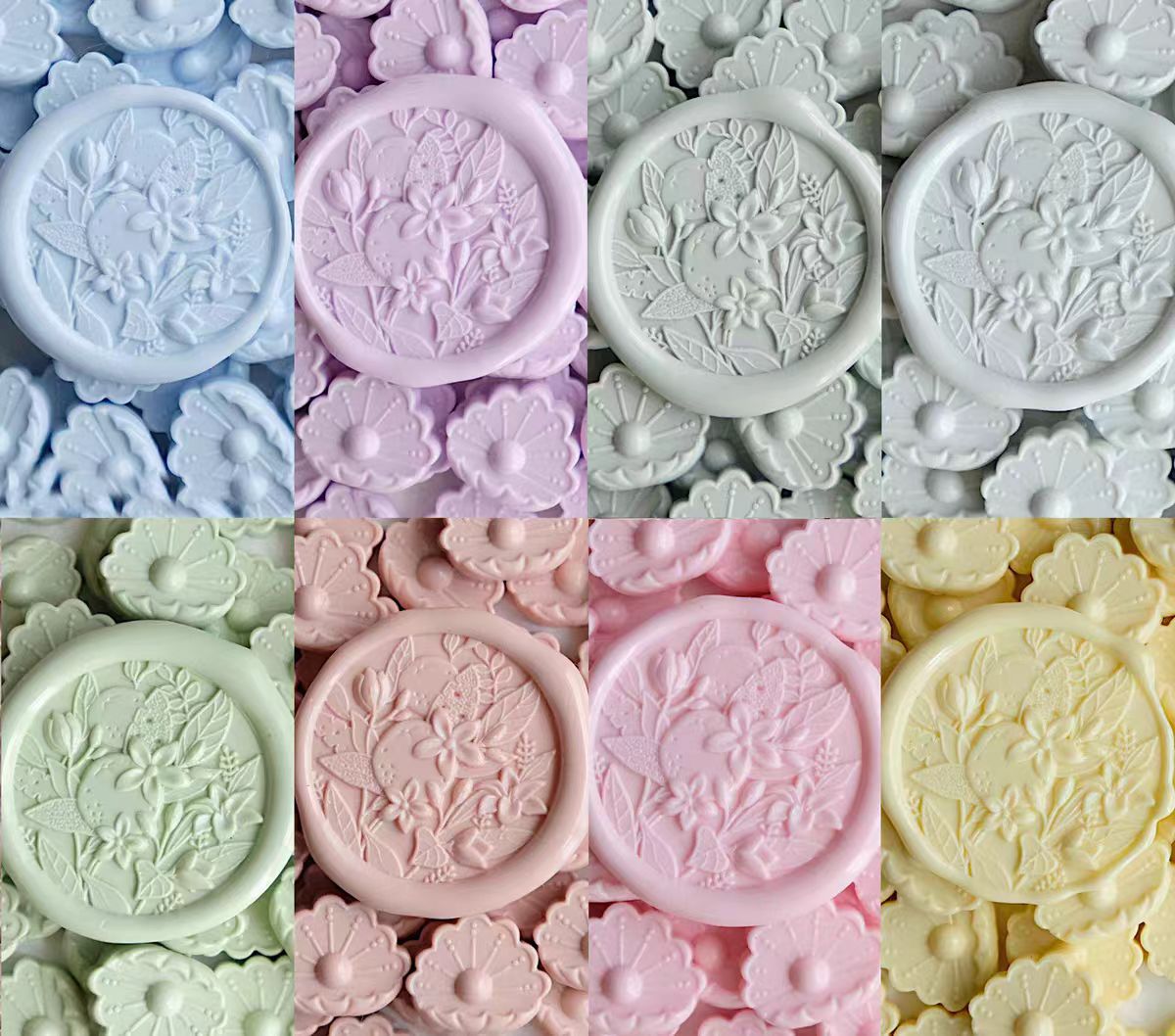 Sealing Wax Shell Shape (about 82 capsules/45g/pack)