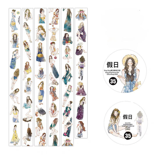 Journal tape (5cm*10m/roll)  Dingding