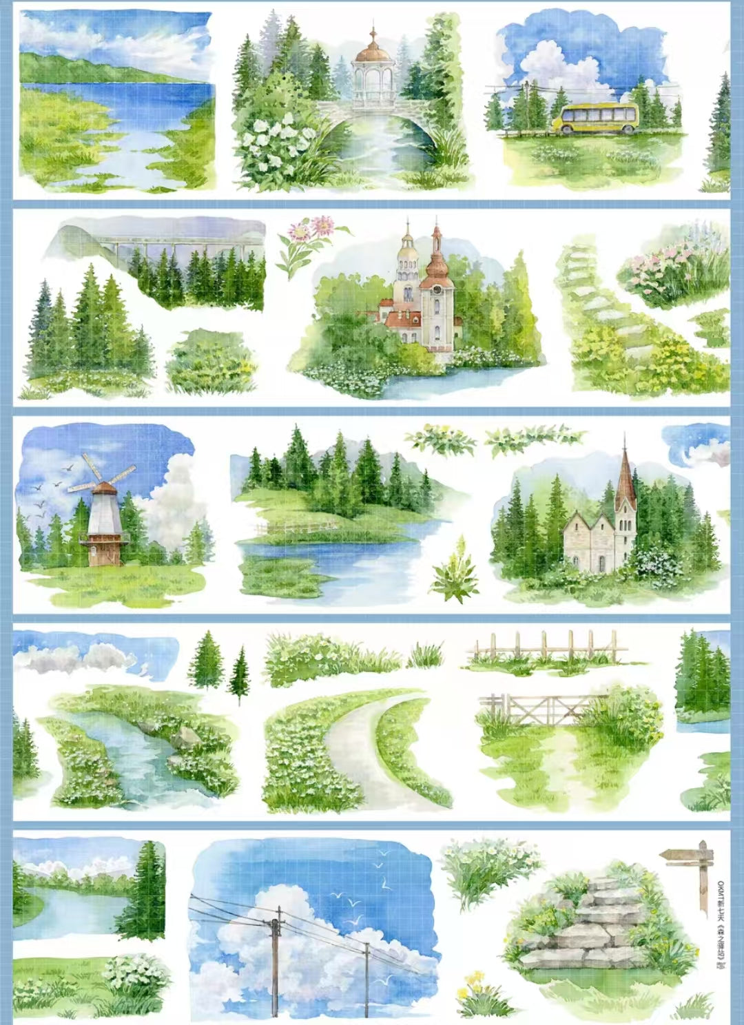 Journal PET tape (5m/roll)