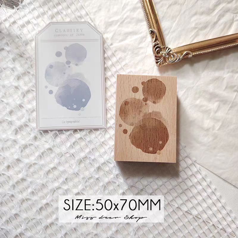 Wooden stamps